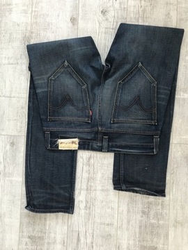 LEVIS LEVI'S 504 straight SLIM męskie jeans W32L34