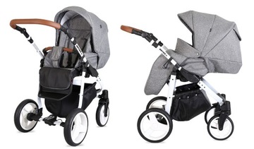 Детская коляска ROTAX ALU 3в1 для детей KUNERT