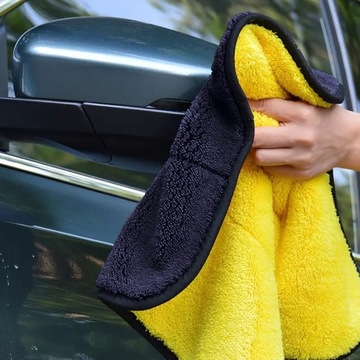 БОЛЬШОЕ ПОЛОТЕНЦЕ ИЗ МИКРОФИБРЫ ДЛЯ СУШКИ АВТОМОЙКИ КОМОК ИЗ МИКРОФИБРЫ 800г