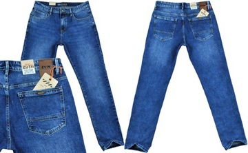 Spodnie męskie dżinsowe jeans Evin VG163 pas 102 cm 40/34
