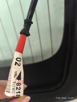 VÍKO KUFRU KUFRU ZADNÍ PEUGEOT 107 SKLO (OKNO) 2005-2014