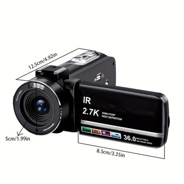 Камера 2,7K HD 36 миллионов пикселей для фотосъемки видео в одном цифровом формате