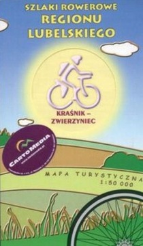 KRAŚNIK ZWIERZYNIEC MAPA ROWEROWA LUBELSKIE