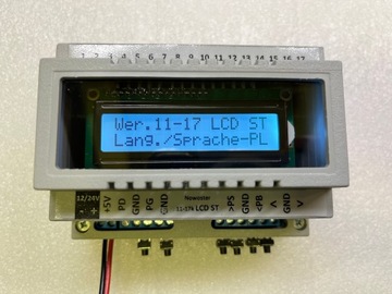 ЛЕСТНИЧНЫЙ КОНТРОЛЛЕР Светодиодное освещение лестницы 11-17к LCD ST (для датчиков Sharp)