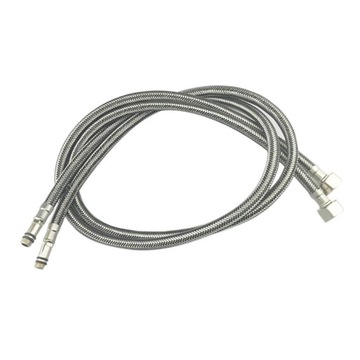 Złącze rurki do kranu Rura hydrauliczna Rura do kranu kuchennego 70 cm stal