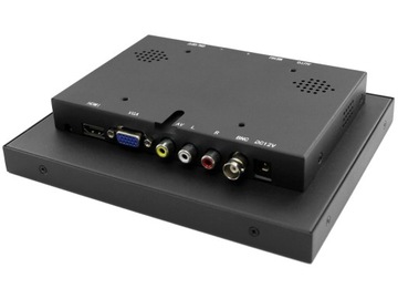 Монитор с открытой рамкой, светодиодный, 8 дюймов, vga, hdmi, av, bnc, 12 В, 230 В