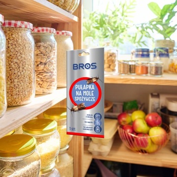 BROS FOOD ЛОВУШКА ДЛЯ КРОТОВ БУМАГА MOL, БЕЗ ЗАПАХА, ПРИВЛЕКАЮЩАЯ ХИМИКАТОВ