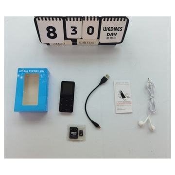 MP3-ПЛЕЕР 16 ГБ BLUETOOTH 5.0 HIFI РАДИО ИЗЫСКАННЫЙ ПОДАРОК