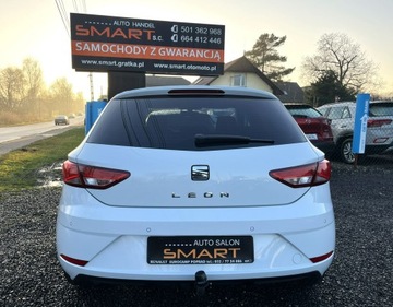 Seat Leon III Hatchback Facelifting 1.4 TSI 125KM 2017 Seat Leon Androidauto /Biała Perła / Salon Pl /, zdjęcie 4