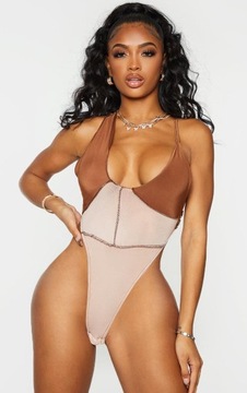 FF28 BODY SIATECZKA NUDE BRĄZ PRETTYLITTLETHIN 40