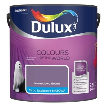 Dulux Kolory Świata Farba Lawendowa Dolina 2,5L