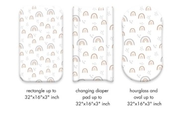 Простыня, наматрасник, овальная корзина Моисей, 2 шт.