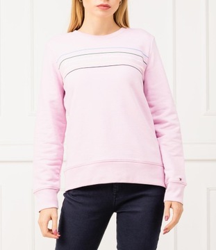 TOMMY HILFIGER BLUZA EMMY PINK XXL