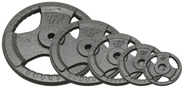 НАБОР ВЕСОВ PLATINUM FITNESS 115 КГ ЧУГУННЫЙ РУЛЬ HAMMERTONE