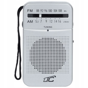 RADIO PRZENOŚNE KIESZONKOWE TURYSTYCZNE AM FM