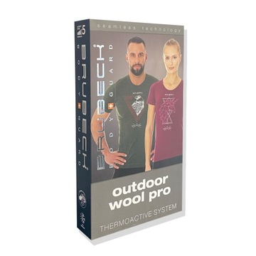 Футболка для походов BRUBECK OUTDOOR WOOL PRO