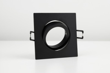 ПОДВИЖНЫЙ ЧЕРНЫЙ КВАДРАТНЫЙ ГАЛОГЕННЫЙ СВЕТИЛЬНИК