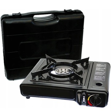 ПОЛЕВАЯ ТУРИСТИЧЕСКАЯ ПОРТАТИВНАЯ ГАЗОВАЯ ПЛИТА НА БАТРОНЕ С БУТАНОВЫМ БАЛЛОНОМ