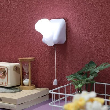 СВЕТОДИОДНАЯ ЛАМПА НА АККУМУЛЯТОРЕ, ПОРТАТИВНАЯ, САМОКЛЕЯЩАЯСЯ ДЛЯ УСТАНОВКИ