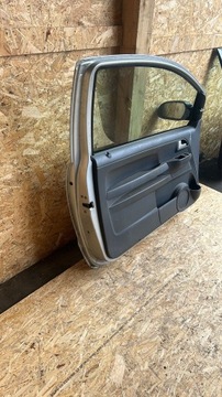 DVEŘE LEVÉ PŘEDNÍ VW FOX STŘÍBRNÉ 3D KOMPLET