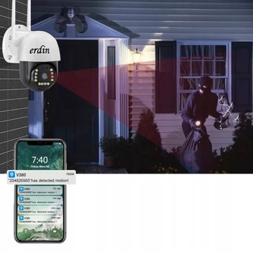 Внешняя камера ротационное мониторинг Wi -Fi IP