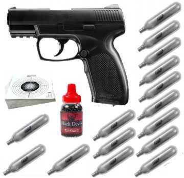 WIATRÓWKA GAZÓWKA 4,5MM PISTOLET NA METALOWE KULKI
