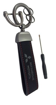 MITSUBISHI BRELOK BRELOCZEK ALCANTARA SKÓRA