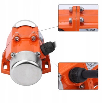 3-фазный вибрационный двигатель 100 Вт, 3000 об/мин