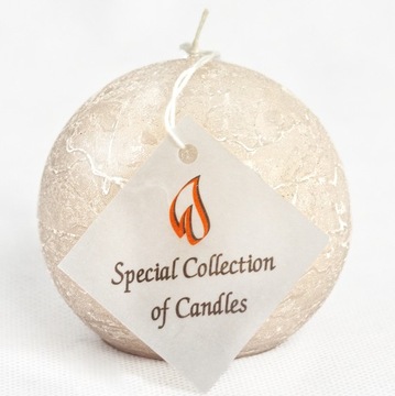 ŚWIECA ZAPACHOWA PERFUMY kula 60 mm świeczka Pro-Candle