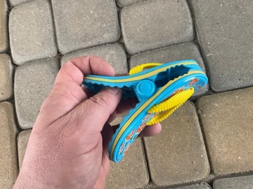 KLIPS DO RĘCZNIKA KĄPIELOWEGO NA PLAŻĘ KLAMERKA DUŻY OLDMAN KLAPEK BUT BLUE