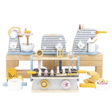 Деревянная складная печь и гриль Viga Toys