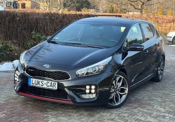 Kia Ceed III 2018 Kia Ceed GT 1.6 204KM Climatronic NAVI Kamera LED Bezwypadkowy SERWIS