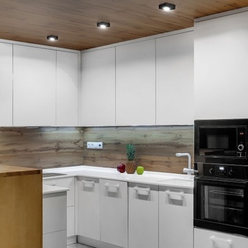 ВСТРАИВАЕМЫЙ ГАЛОГЕННЫЙ СВЕТИЛЬНИК МИНИ-СВЕТОДИОДНЫЙ ПОДВИЖНЫЙ КВАДРАТНЫЙ ЧЕРНЫЙ EDO + СВЕТОДИОДНАЯ ЛАМПОЧКА