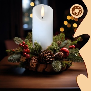 Светодиодная свеча LED BATTERY CANDLE LED FLAME EFFECT CANDLE 12,5 см