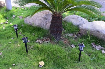 Солнечная лампа для украшения сада, светодиодное освещение P-510