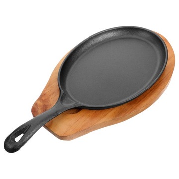 PATELNIA ŻELIWNA PATELNIE DO PIECZENIA CHLEBA NA PŁASKIEJ FORMINIE