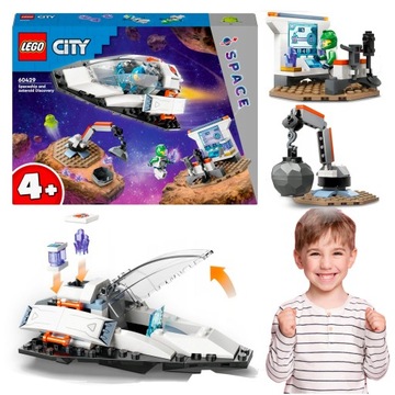 LEGO KOSMICZNA PRZYGODA STATEK KOSMICZNY Z ASTEROIDĄ METEORYT