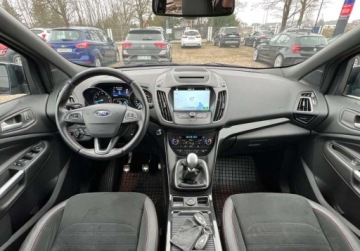 Ford Kuga II SUV Facelifting 1.5 EcoBoost 150KM 2018 Ford Kuga 1.5BENZ. 150KM ST LINE Xenon Led Navi Pol Skora Stan Bdb 1.5, zdjęcie 15