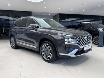 Hyundai Santa Fe IV SUV HEV 1.6 T-GDI HEV 230KM 2022 Hyundai Santa Fe Platinium 4x4 7 osobowy Krell Kamera 360 Wentylacja, zdjęcie 4