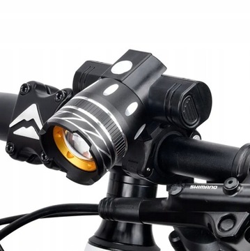 ВЕЛОСИПЕДНАЯ ЛАМПА ПЕРЕДНЯЯ ЗАДНЯЯ ФОНАРЬ СВЕТОДИОДНАЯ ДЛЯ ВЕЛОСИПЕДНОГО РУЛЯ МОЩНЫЙ USB ЯРКИЙ