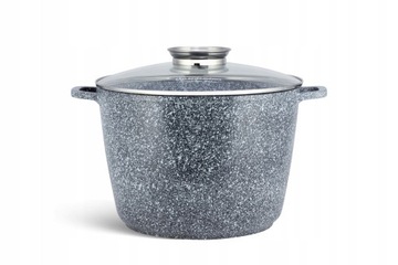 Garnek wysoki 6l garnki granitowe indukcja