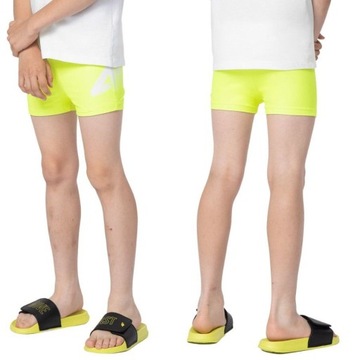 KĄPIELÓWKI CHŁOPIĘCE 4F NA BASEN PLAŻOWE SZORTY BOKSERKI SPORTOWE DZIECIĘCE