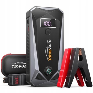YABER YA60 urządzenie do uruchamiania awaryjnego samochodu 6000A 26800mAh