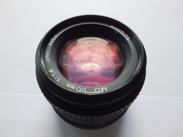 Minolta MD 50 mm 1:1.4 - sprawna - czytaj opis !