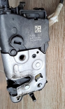 PEUGEOT 5008 I 09-12 ZÁMEK DVEŘE LEVÝ ZADNÍ PSA 732302