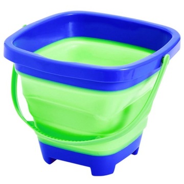 СИЛИКОНОВОЕ ВЕДРО ДЛЯ ПЕСКА, СКЛАДНОЕ ДЛЯ ПЕСКА, ЦВЕТА