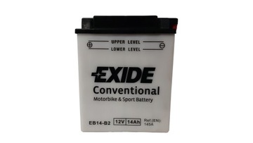 AKUMULATOR EXIDE MOTOCYKLOWY EB14-B2/YB14-B2 12V