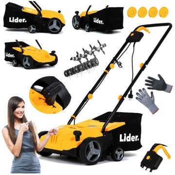 WERTYKULATOR AERATOR ELEKTRYCZNY 3W1 MOCNY XXL GRATIS