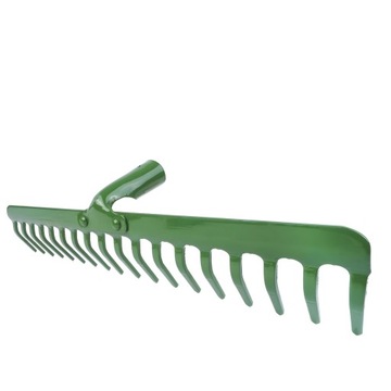 ГРАБЛИ МЕТАЛЛИЧЕСКИЕ САДОВЫЕ БЕЗ РУЧКИ, 18 зубьев