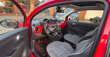 Fiat 500 II Seria 4 0.9 TwinAir 85KM 2016 Fiat 500 Fiat 500 0.9 TwinAir StartampStopp Lounge Benzyna 85KM, zdjęcie 1